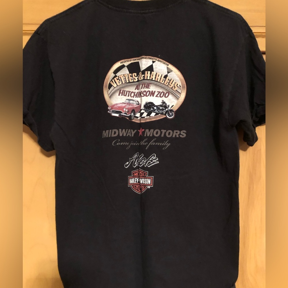 Men’s Harley Davison tee shirt